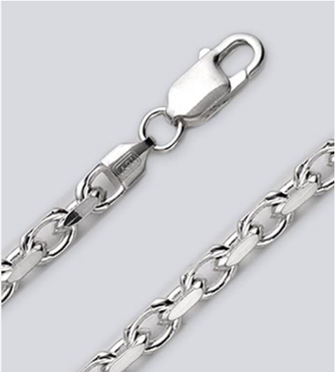4 SIDED CABLE CHAIN 180 -  18"