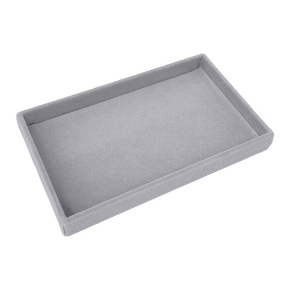 Velvet Tray Inserts - Grey