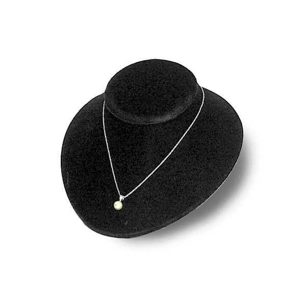 Large Neck Display-  Black Leatherette