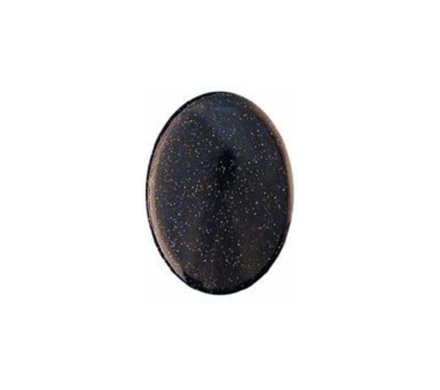 Goldstone Blue - 6x8 Oval