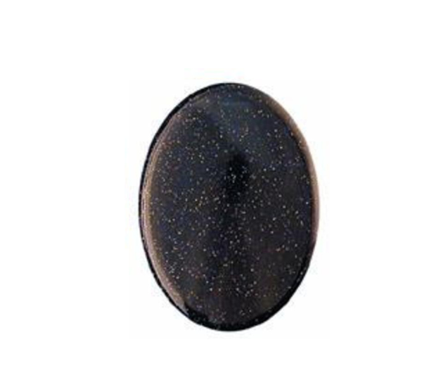 Goldstone Blue - 12x16 Oval