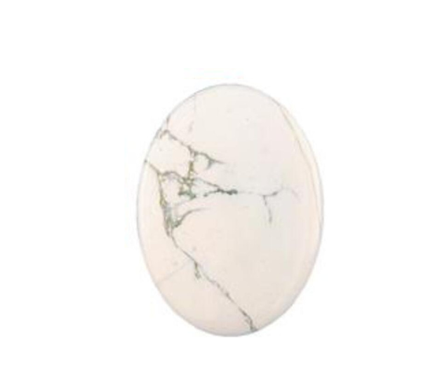 Howlite -  18x25 Oval