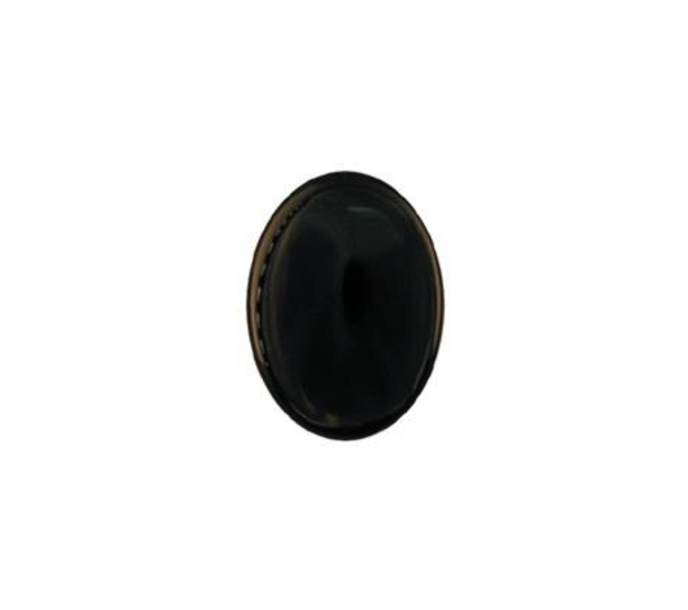 Onyx Black - 5x10 Long Oval