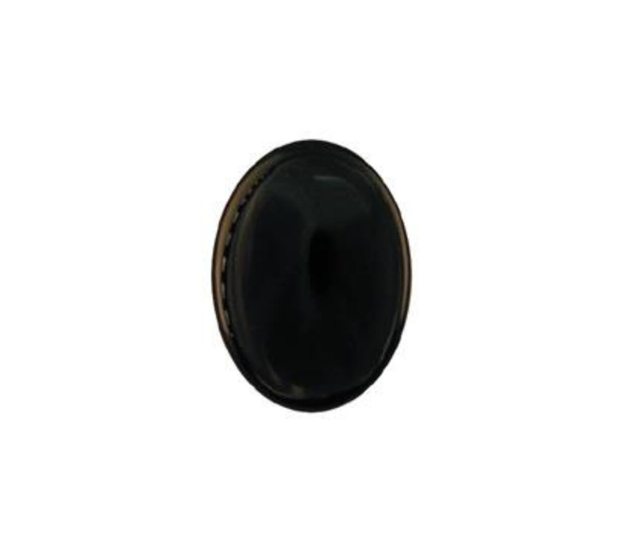Onyx Black - 5x15 Long Oval