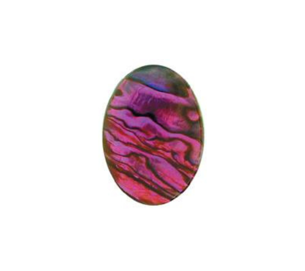 Purple Paua Shell Oval High Quality Cabochon Calibrated - 10x14