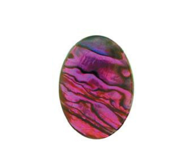 Purple Paua Shell Oval High Quality Cabochon Calibrated - 15x20