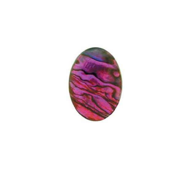 Purple Paua Shell Round High Quality Cabochon Calibrated - 5mm