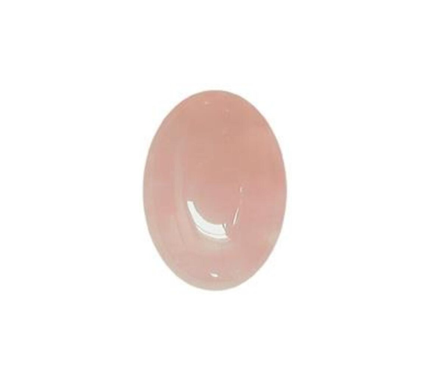 Rose Quartz Round Calibrated Cabochon  - 8mm Round