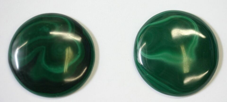 Malachite Round Cabochon High Quality Calibrated - 20mm
