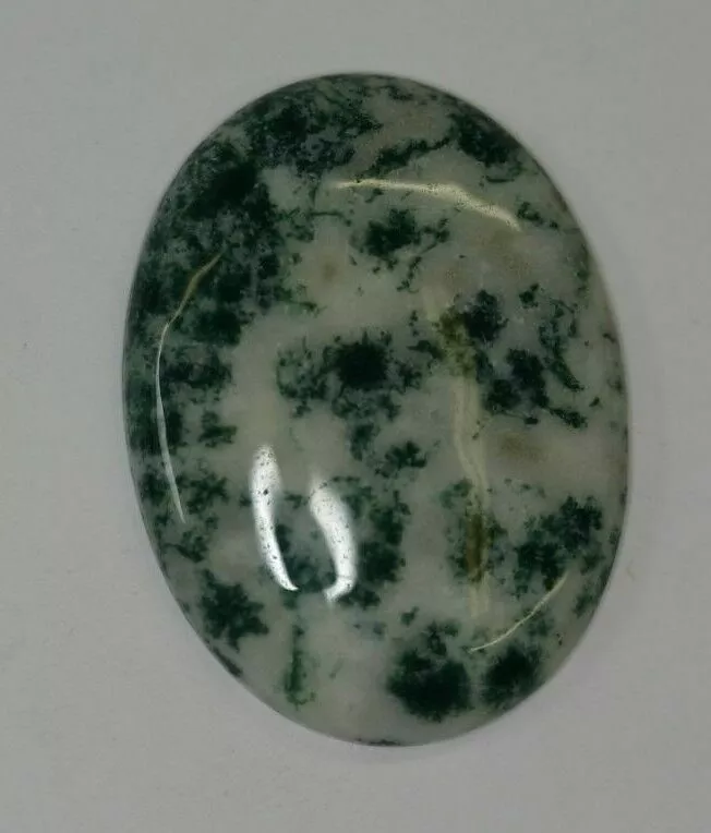 22x30mm Natural Tree Agate Calibrated Oval Cabochon Gemstones Gems Cab Jewelry