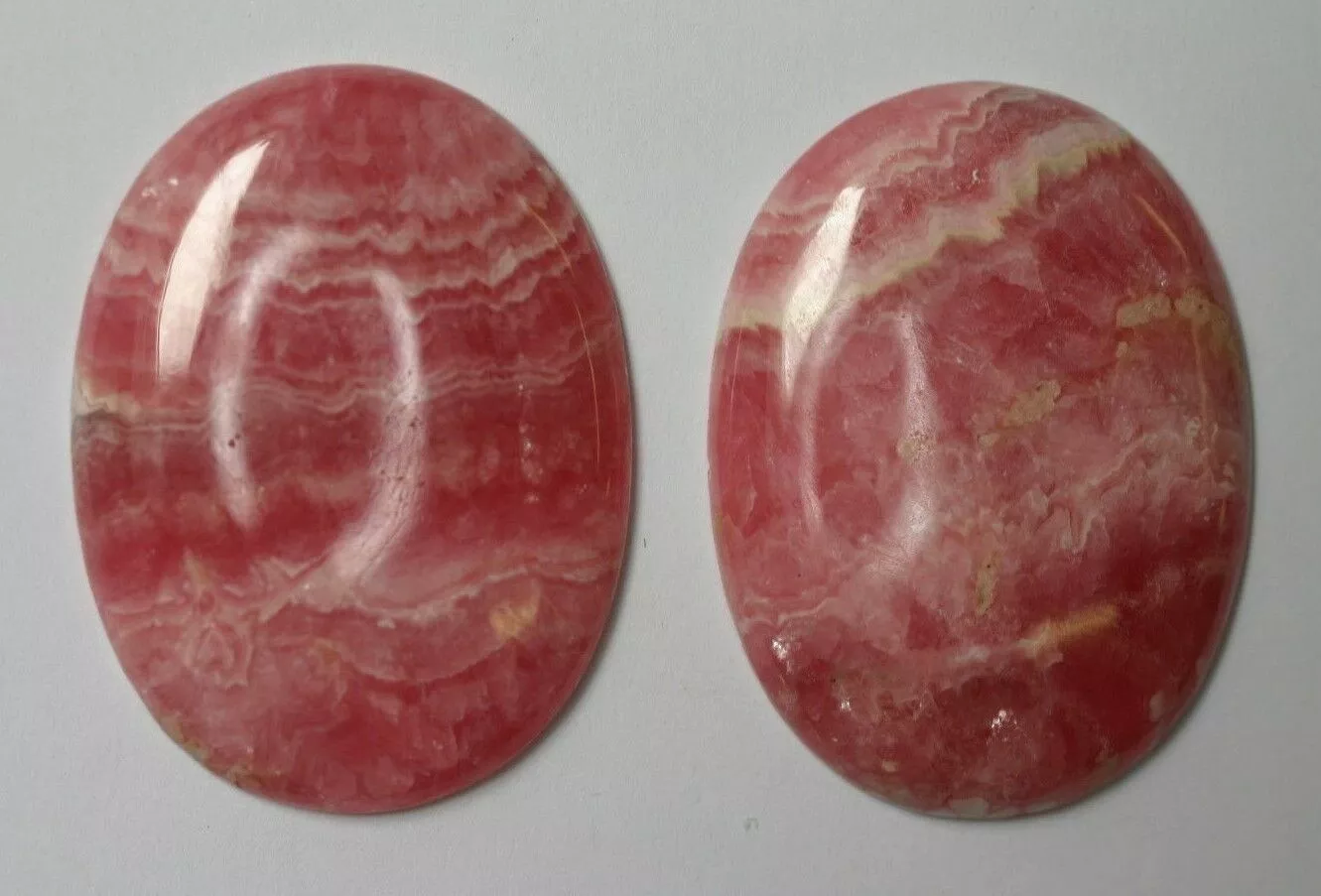 18x25mm Natural Rhodochrosite Calibrated Oval Cabochon Cab Gems Gemstones