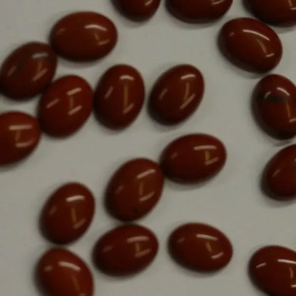 10pcs Red Jasper Oval Cabochon High Quality 10x12 Gemstones