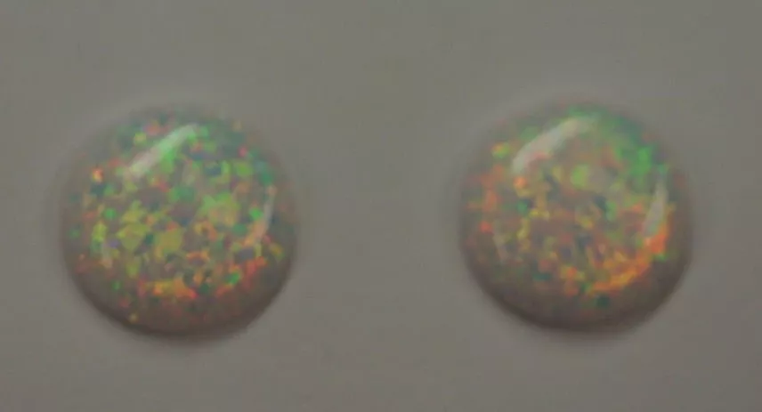 Man-made Opal Calibrated Round Cabochon High Quality Gemstones 8mm