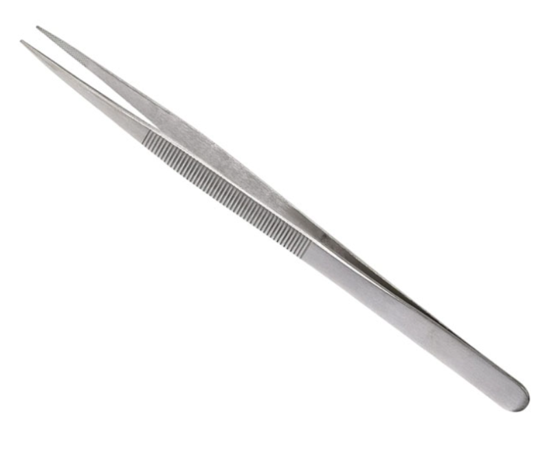 Stainless-Steel Extra Long Tweezer Tongs Tip