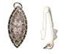 14K Gold Filled Fancy Oval Clasps - 6x12.3mm