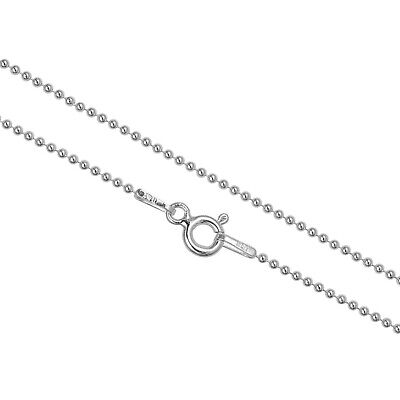 1.2MM ROUND BEAD CHAIN -  16"
