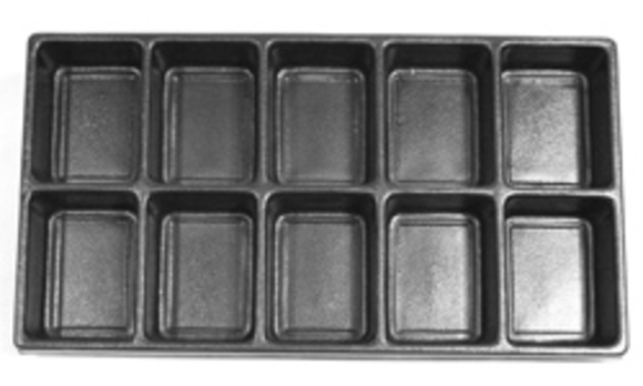 Multiple Compartment Tray Inserts - 10 compartment