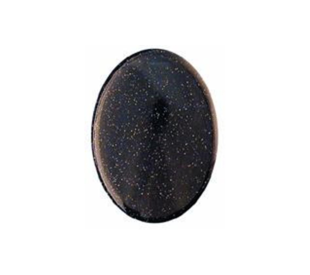 Goldstone Blue - 13x18 Oval