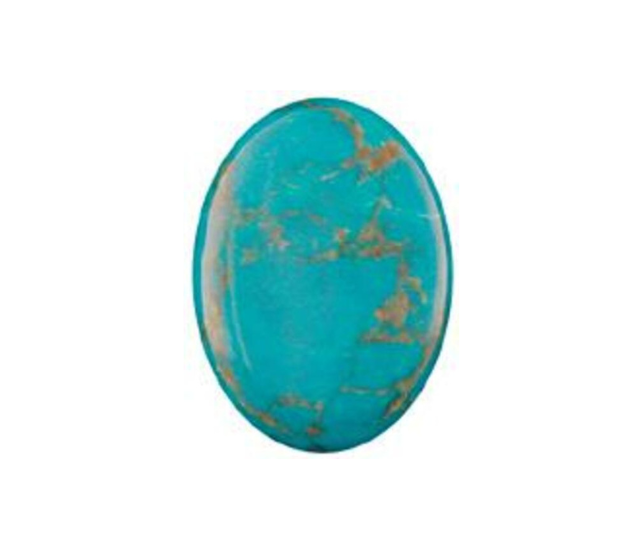 Howlite  Turquoise - 10x14  Oval
