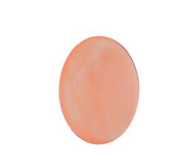 Pink Mussel Shell - 8mm Heart