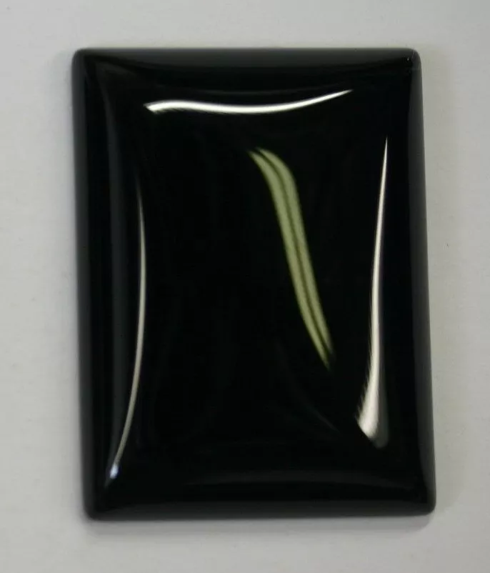 Black Onyx Rectangle Calibrated Cabochon 30 x40 Gemstones Jewelry Cabs